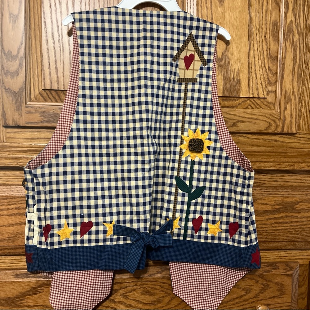 Patchwork Sunflower Vest - image 2